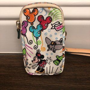 Disney Dooney & Bourke Castle Sketch Wristlet